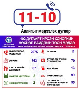Хоногийн нөхцөл байдлын тоон мэдээ